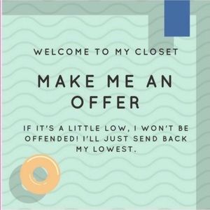 SEND OVER OFFERS 💝